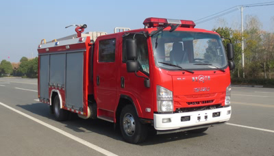 8噸泡沫消防車(chē)組成分類